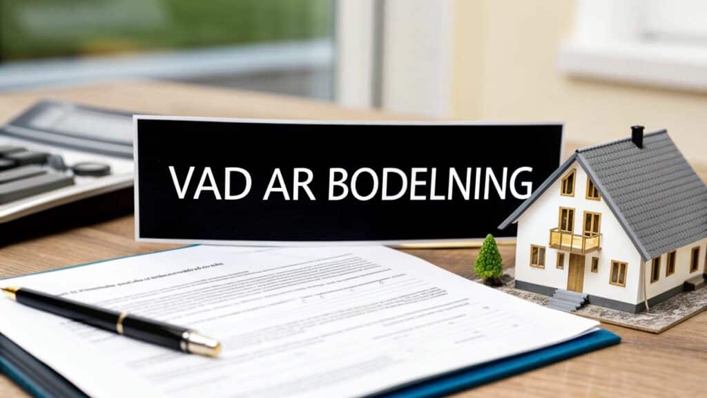 Vad är bodelning? En komplett guide för svenska par