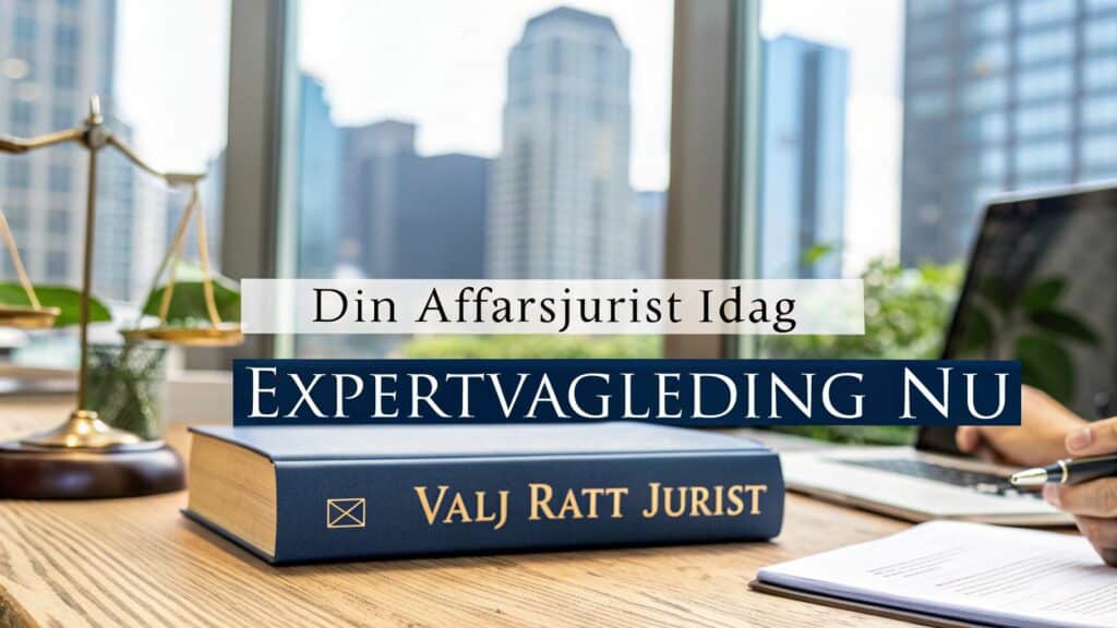 Din Affärsjurist Idag – Expertvägledning för Ditt Företag