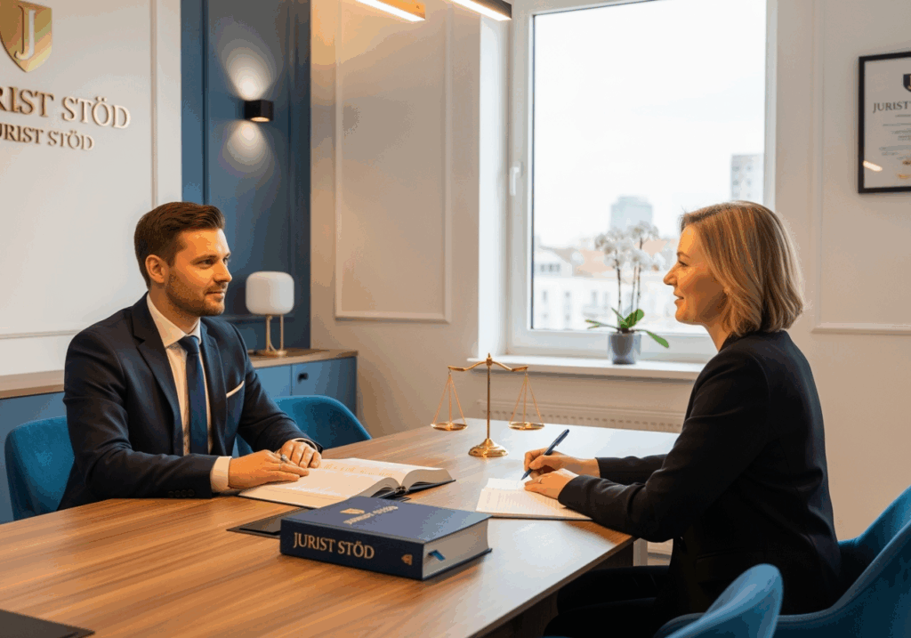 Jurist Stöd - Professionell juridisk rådgivning i Göteborg, Stockholm, Malmö & Örebro. Trygghet och expertis av erfarna jurister. Jurist Stöd 1.6180 AB - info@juriststod.se